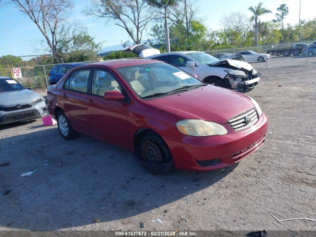  Salvage Toyota Corolla