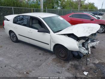  Salvage Chevrolet Malibu