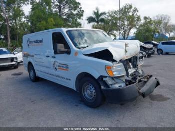  Salvage Nissan Nv