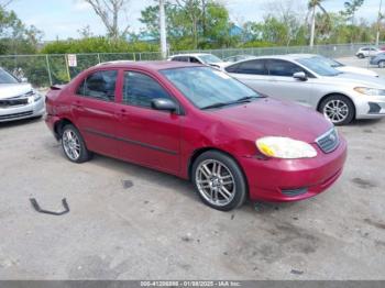  Salvage Toyota Corolla