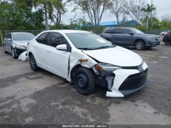  Salvage Toyota Corolla