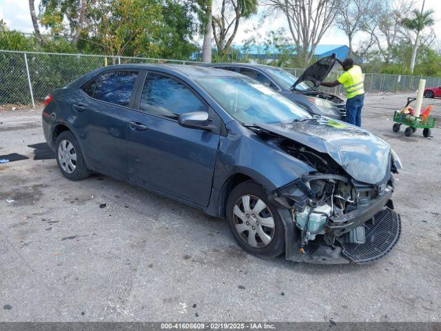  Salvage Toyota Corolla