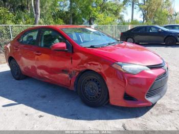  Salvage Toyota Corolla