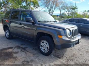  Salvage Jeep Patriot