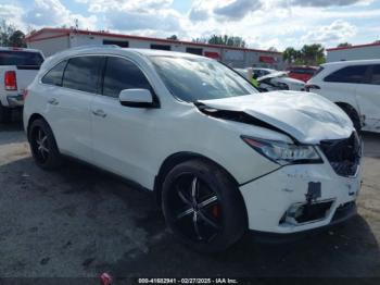  Salvage Acura MDX