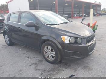  Salvage Chevrolet Sonic