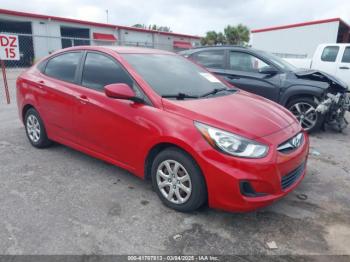  Salvage Hyundai ACCENT