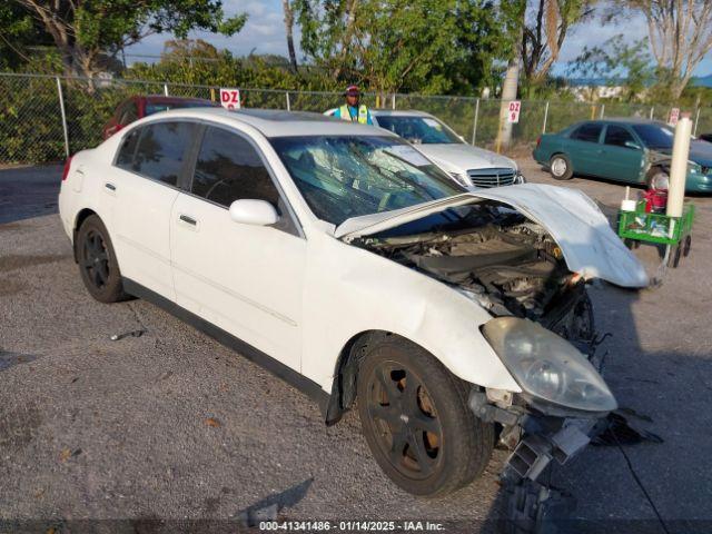  Salvage INFINITI G35