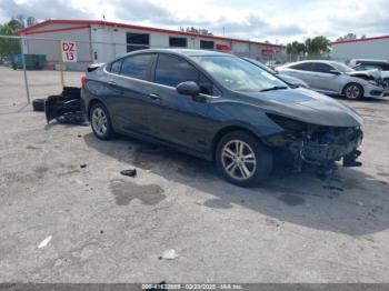  Salvage Chevrolet Cruze