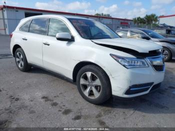  Salvage Acura MDX