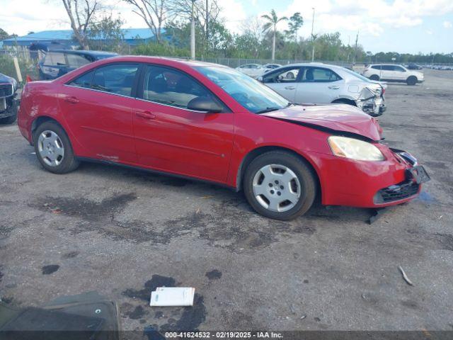  Salvage Pontiac G6