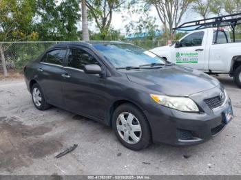  Salvage Toyota Corolla