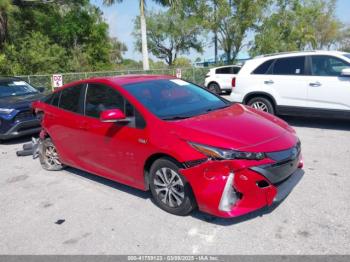  Salvage Toyota Prius Prime