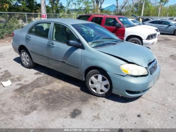  Salvage Toyota Corolla