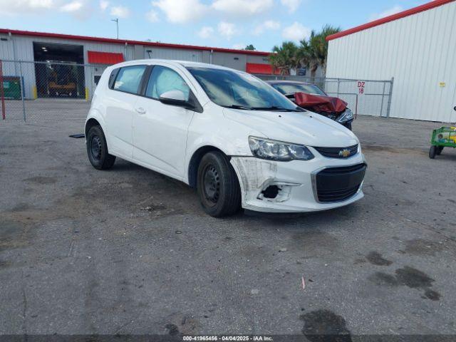  Salvage Chevrolet Sonic