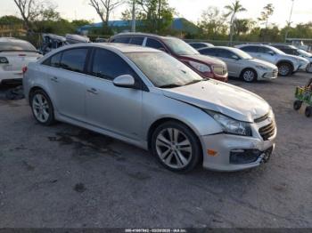  Salvage Chevrolet Cruze