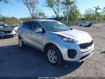  Salvage Kia Sportage