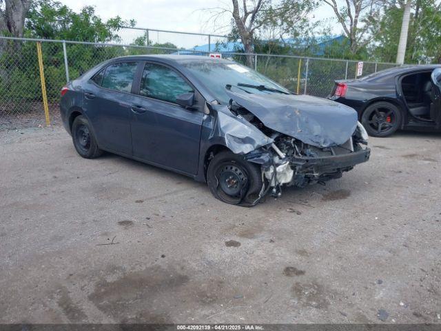  Salvage Toyota Corolla