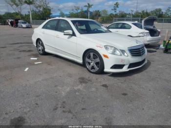  Salvage Mercedes-Benz E-Class