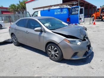  Salvage Toyota Corolla