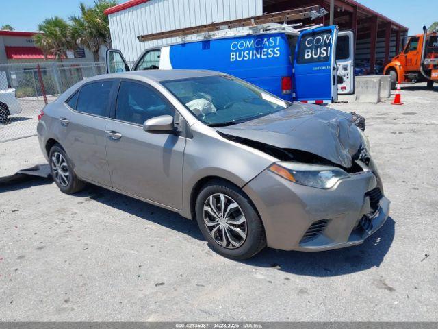  Salvage Toyota Corolla