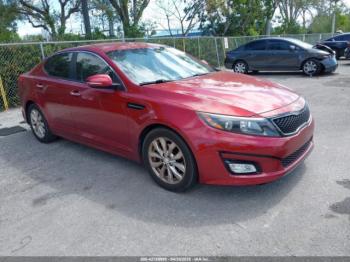 Salvage Kia Optima