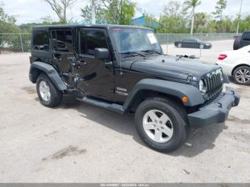 Salvage Jeep Wrangler
