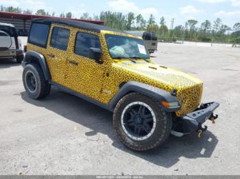  Salvage Jeep Wrangler