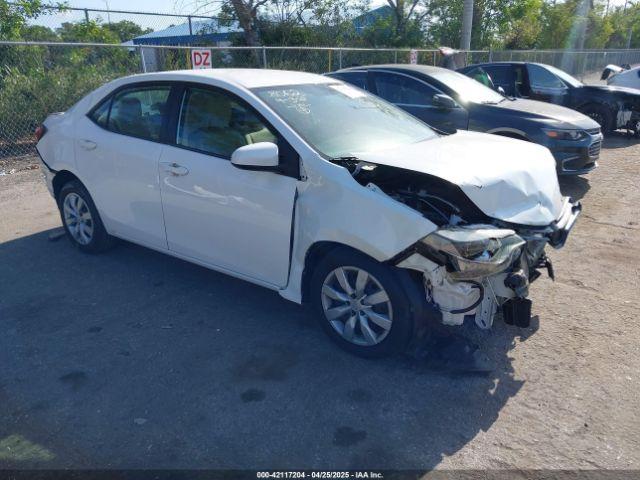  Salvage Toyota Corolla