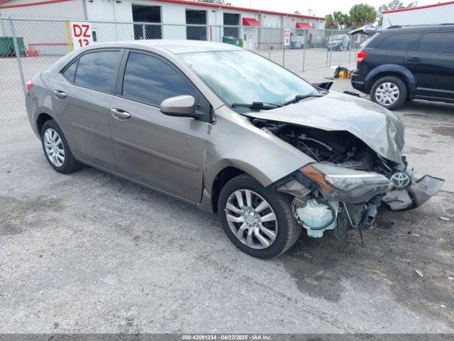  Salvage Toyota Corolla