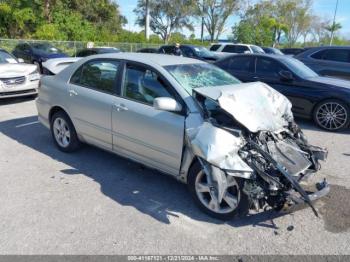  Salvage Toyota Corolla