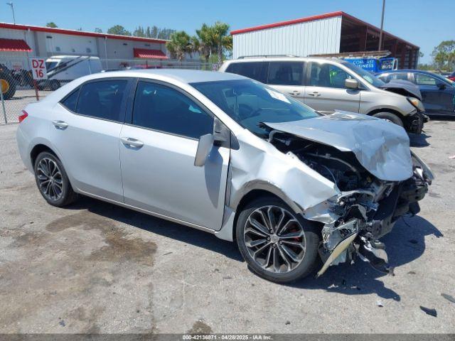  Salvage Toyota Corolla