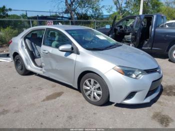  Salvage Toyota Corolla