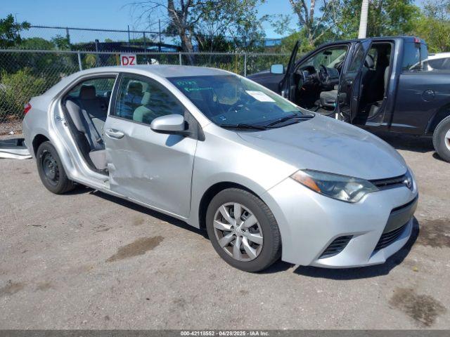  Salvage Toyota Corolla