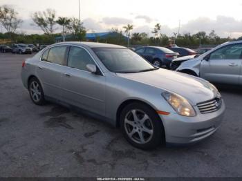  Salvage INFINITI G35