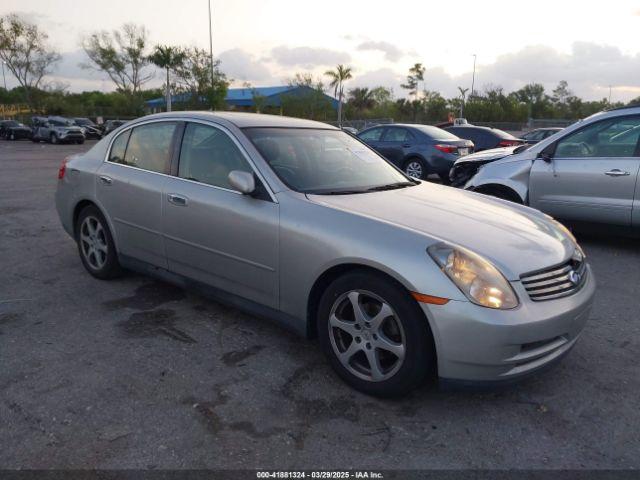  Salvage INFINITI G35