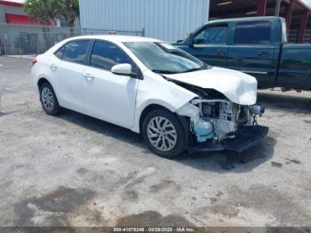  Salvage Toyota Corolla
