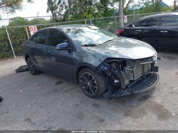  Salvage Toyota Corolla