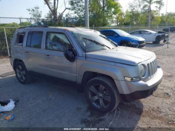  Salvage Jeep Patriot