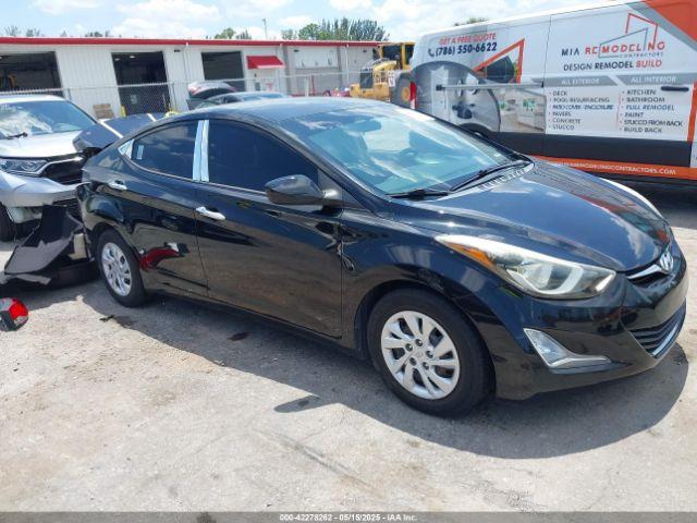  Salvage Hyundai ELANTRA
