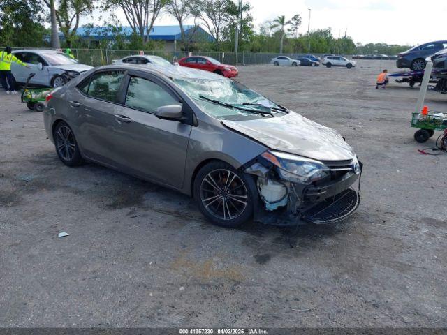  Salvage Toyota Corolla