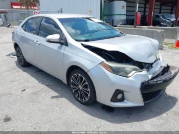  Salvage Toyota Corolla