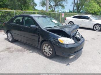  Salvage Toyota Corolla