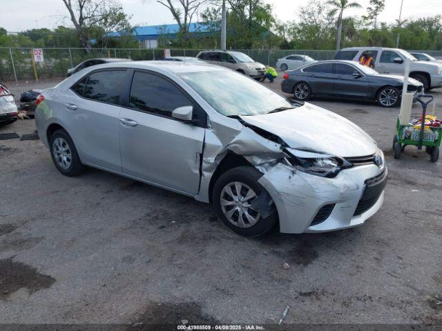  Salvage Toyota Corolla