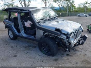  Salvage Jeep Wrangler