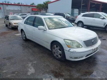  Salvage Lexus LS