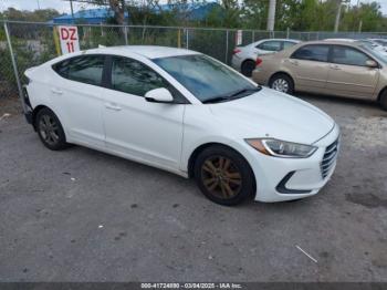  Salvage Hyundai ELANTRA