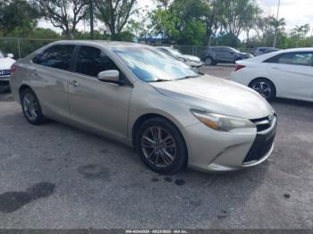  Salvage Toyota Camry