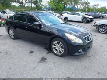  Salvage INFINITI G25