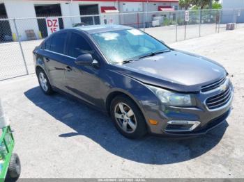  Salvage Chevrolet Cruze